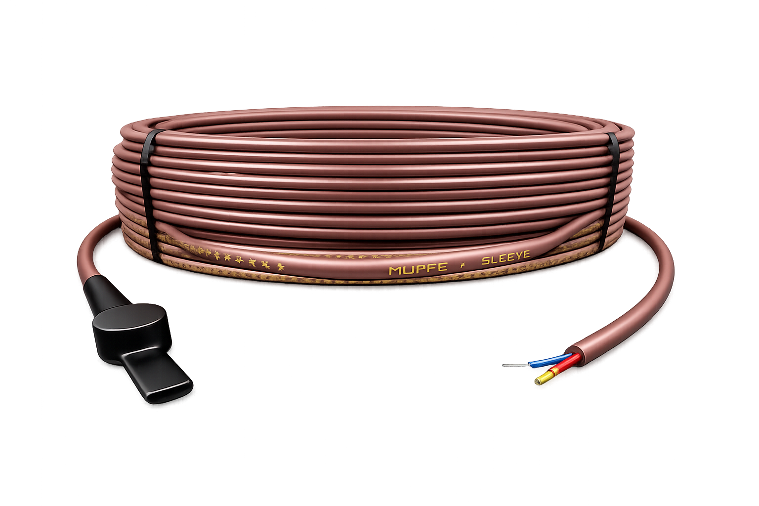 Câble chauffant TRACEBAC avec thermostat intégré pour bacs à condensats et installations frigorifiques
